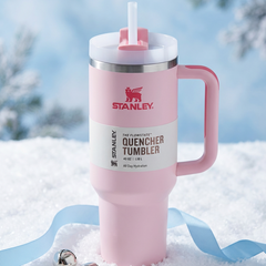 Pink Snowflake Quencher H2.0 Flowstate Tumbler