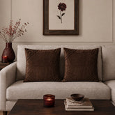 Artisan Lines Velvet Cushion Cover pack of 2