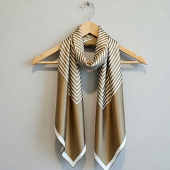 Olive Chevron Elegance