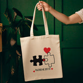 Puzzle Tote Bag