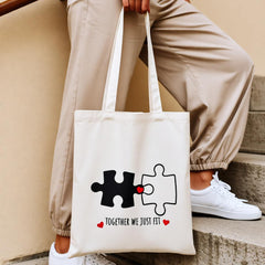 Puzzle Tote Bag