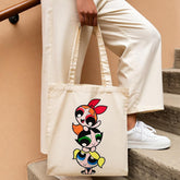Power Puff Girls Canvas Tote Bag