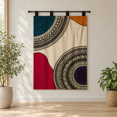 Celestial Mandala Wall Tapestry B-Pair