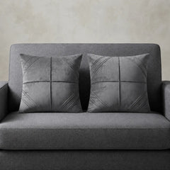 Facet Series Velvet Cushion Cover pack of 2