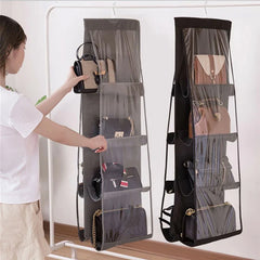 Hanging Purse Organizer 8 Compartments
