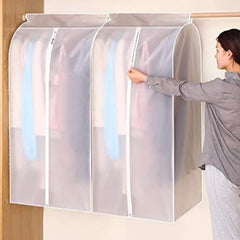 Dust Cover Clothes Hanging Storage Bag Pack 2