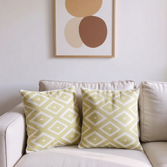 Golden Diamond Hand Sequin Cushion Cove pack of 2