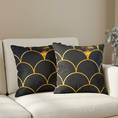 Arc of Light Cushion Cover With Filling Pack of 2