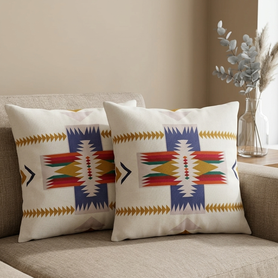 Quiet Times Cushion Cover With Filling Pack of 2