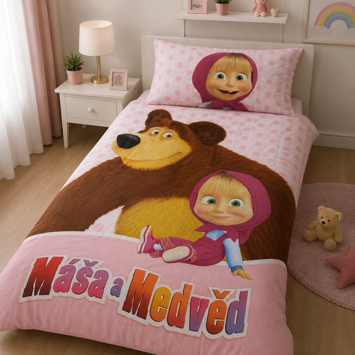 Masha and the Bear Kid Bedset