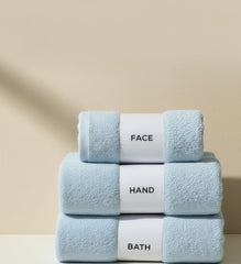 Pure Cloud Ultra Soft Towel Sky Blue (Pack of 3)