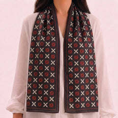 Rustic Bloom Silk Scarf