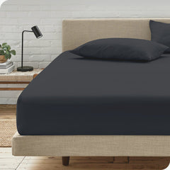 Cotton Fitted Sheet Double Bed