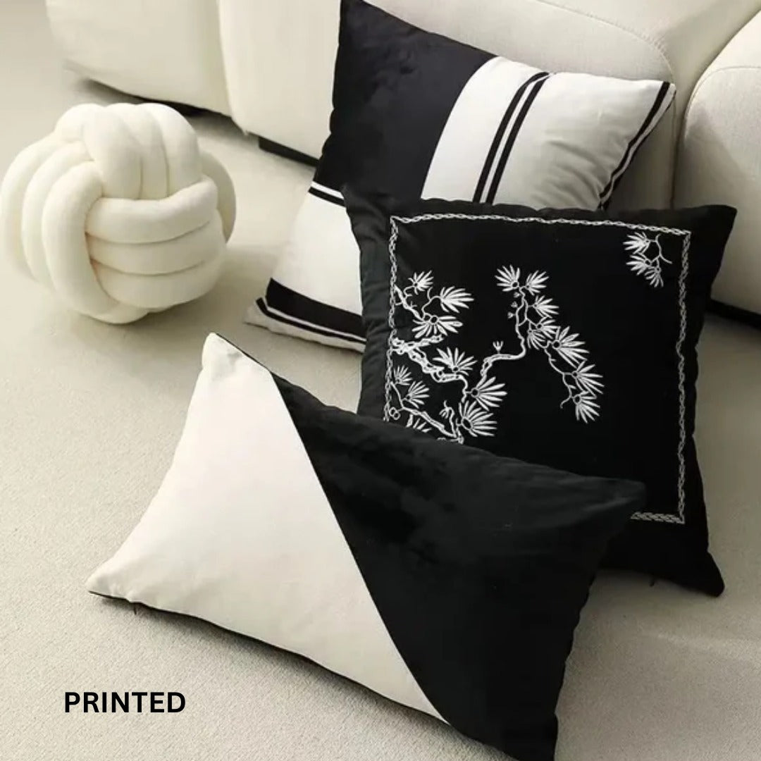 Contrast Collection Cushion Cover Pack of 3