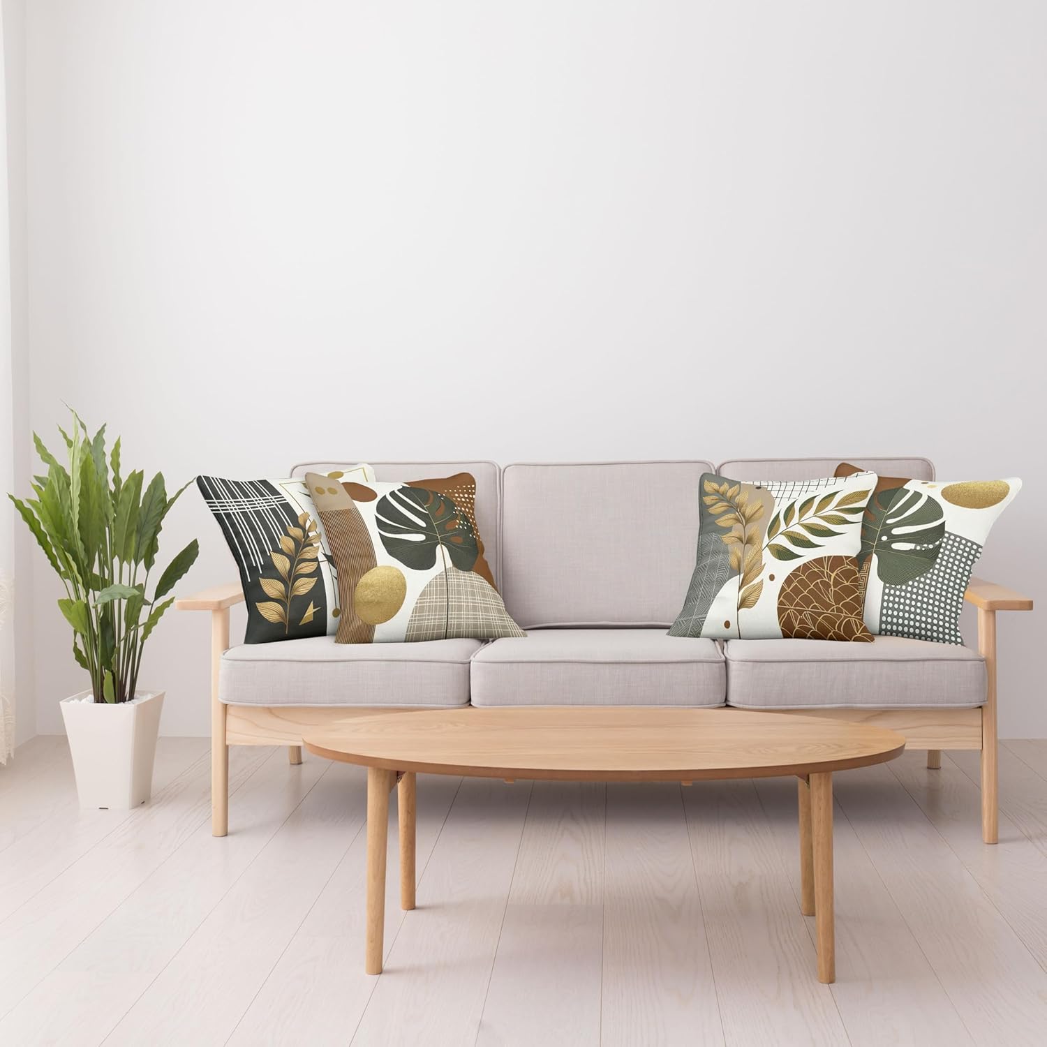 Haven Hues Cushion Cover Pack of 4