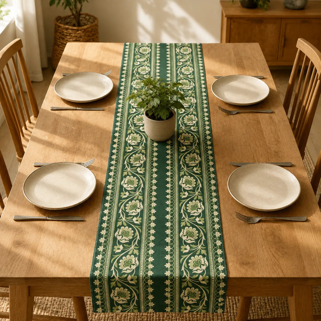 Royal Bloom Table Runner