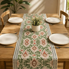 Sage Garden Table Runner