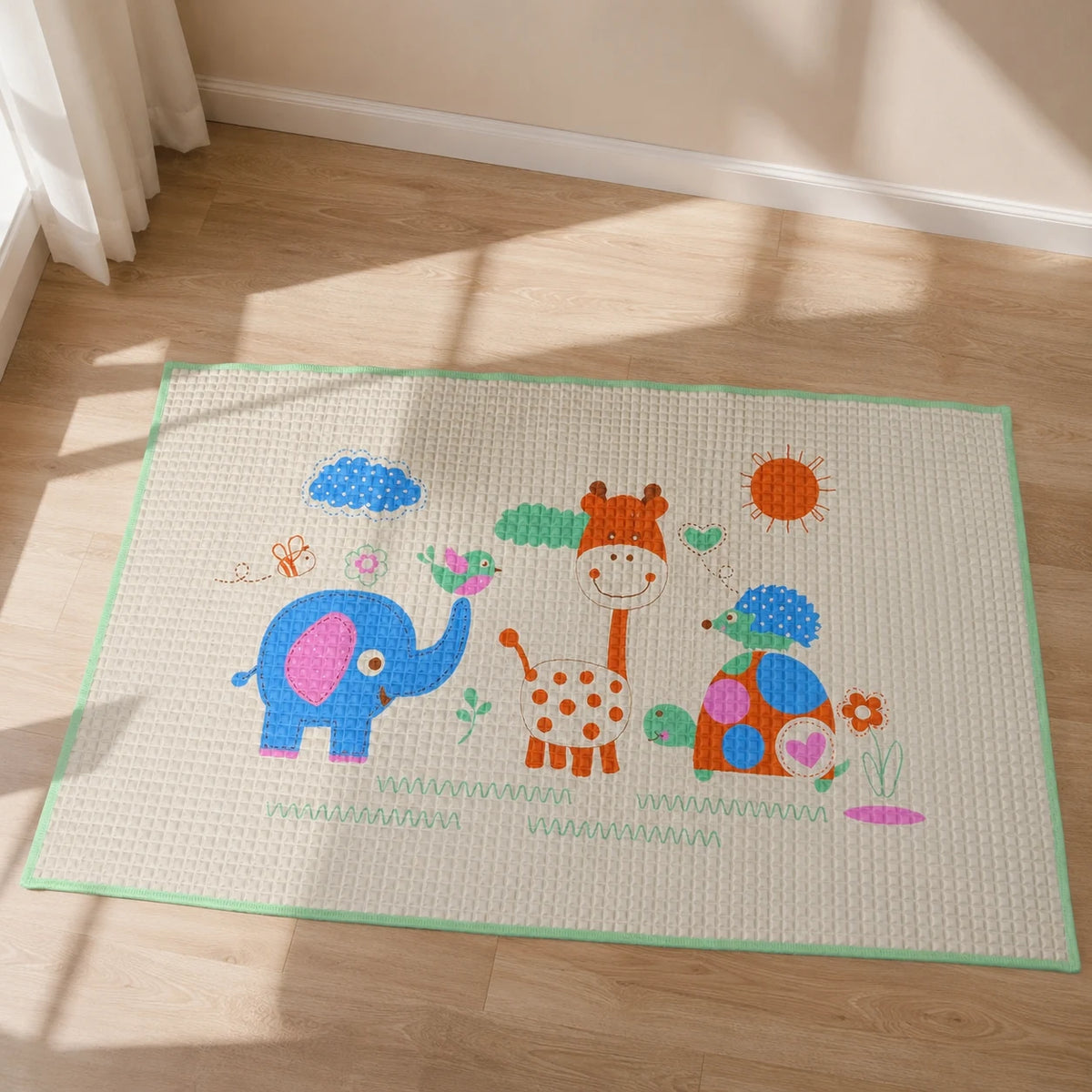 Tiny Safari Waterproof Baby Mat