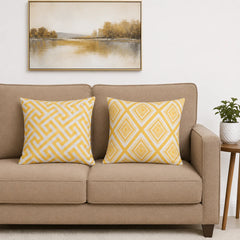 Ivory Bliss Cushion Cover Pack of 2