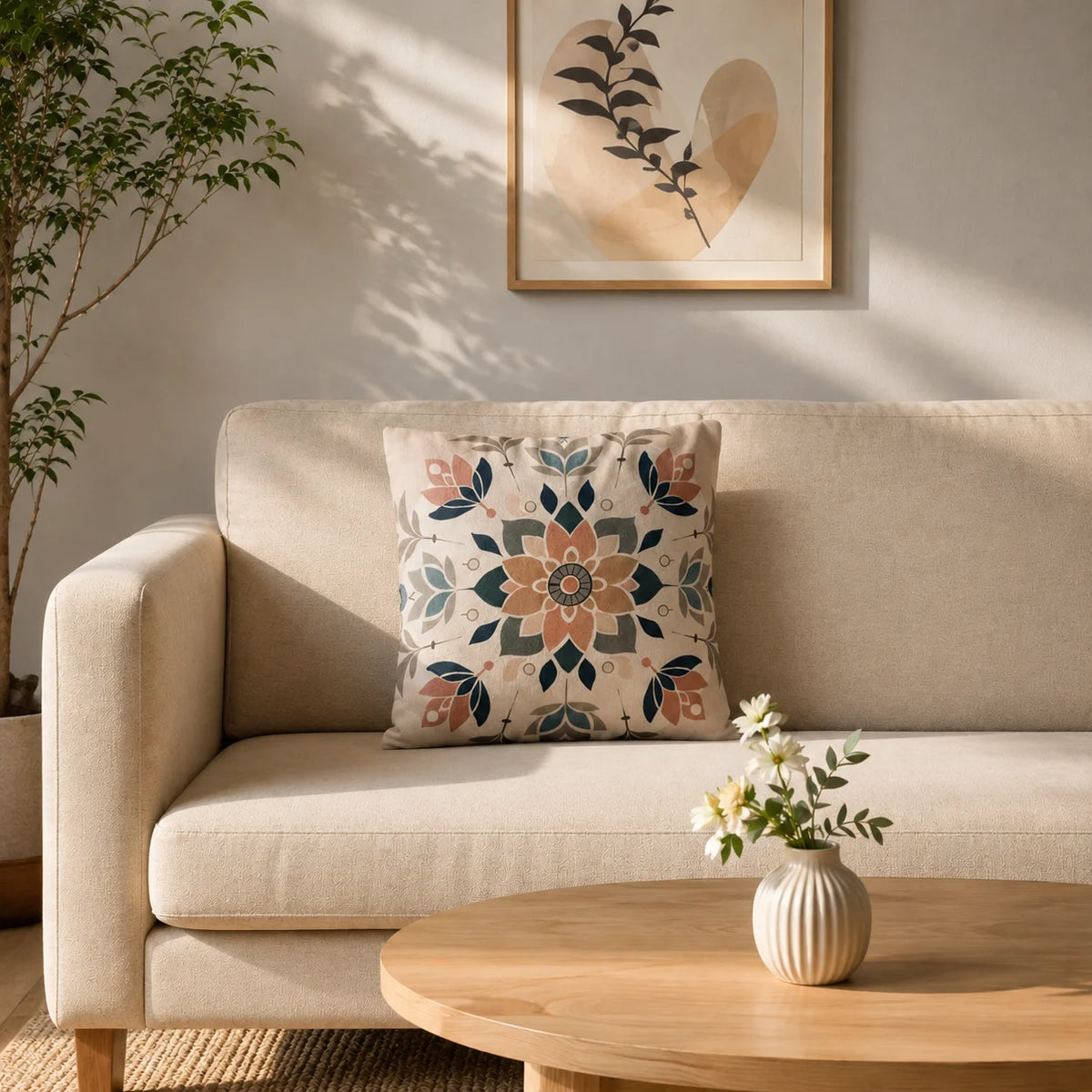 Nature's Grace Cushion with Filling