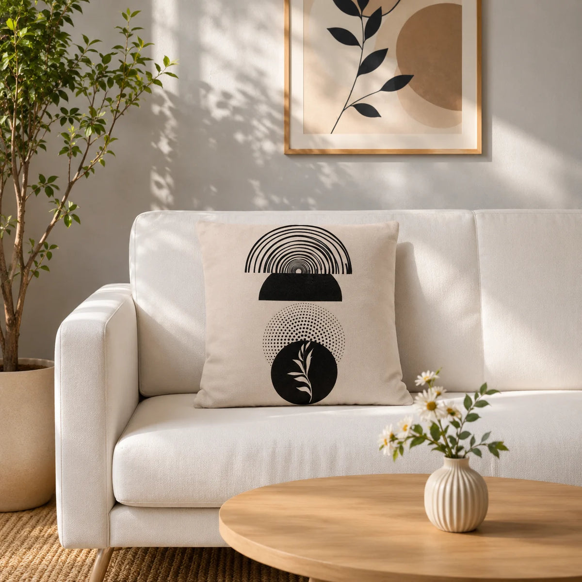 Zen Orbit Cushion with Filling