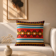Royal Bloom Cushion Cover With Filling