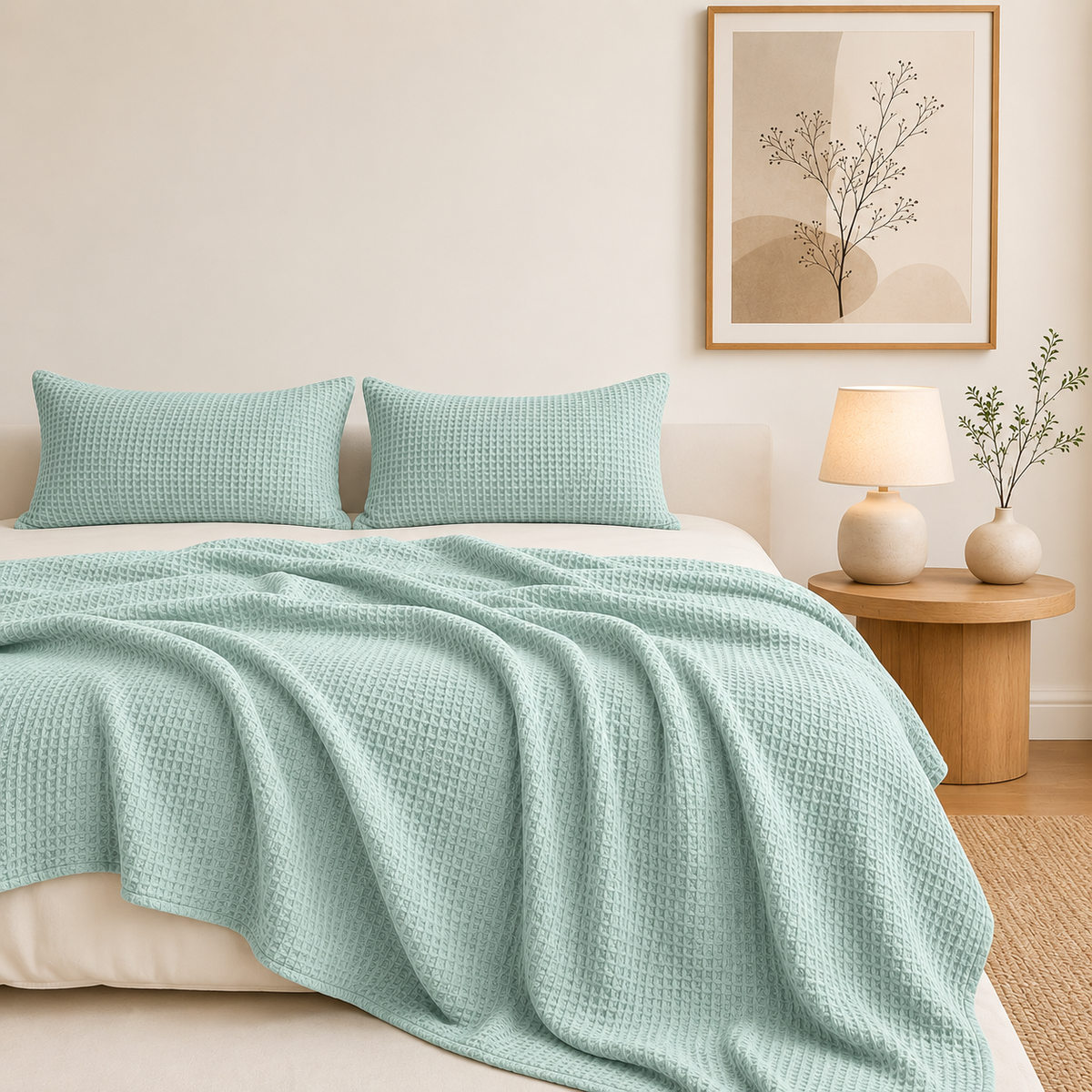 The Gentle Waffle Thermal Blanket