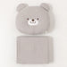 Newborn Head Support Pillow & Cotton Waffle Blanket Set