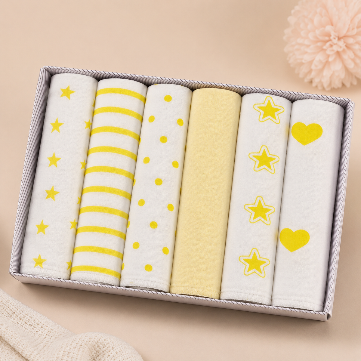 Sunny Days Baby Face Towel Collection