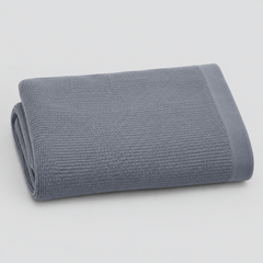 Cotton Thermal Blanket - Throw Smoked  Grey
