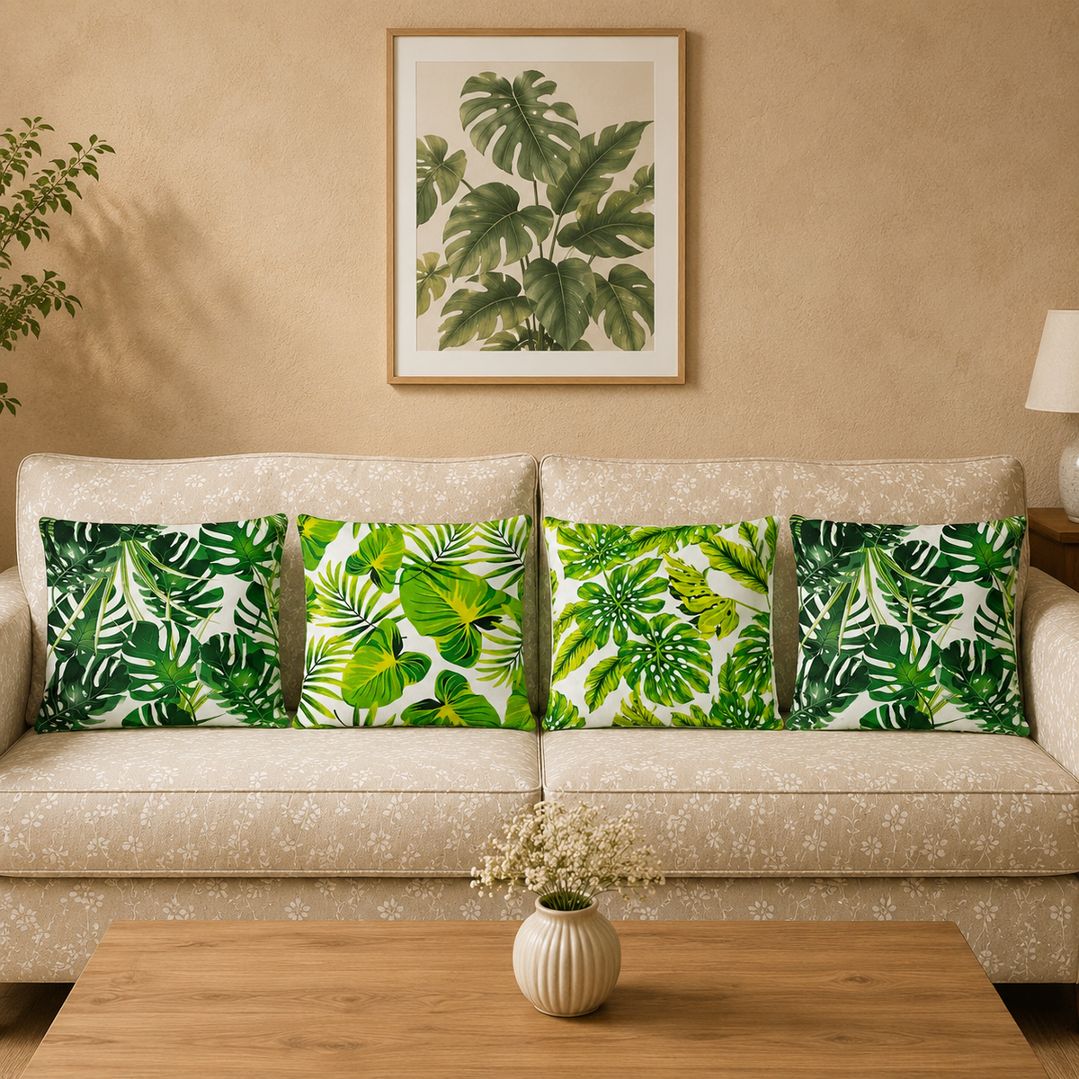 Tropical Oasis Cushion Cover Pack of 4