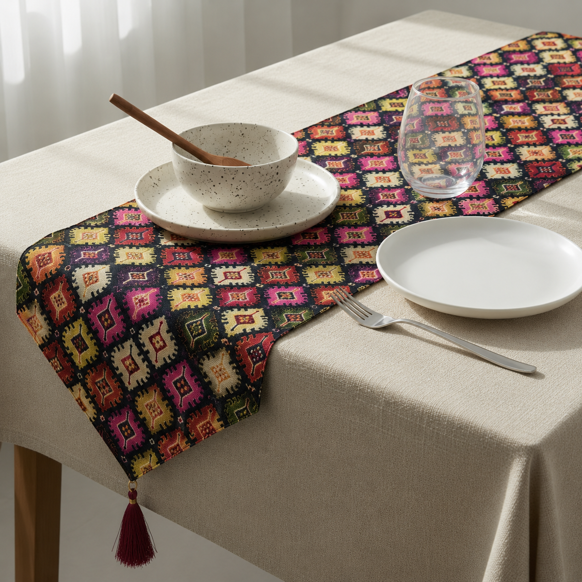 Sahara Jewel Table  Runner