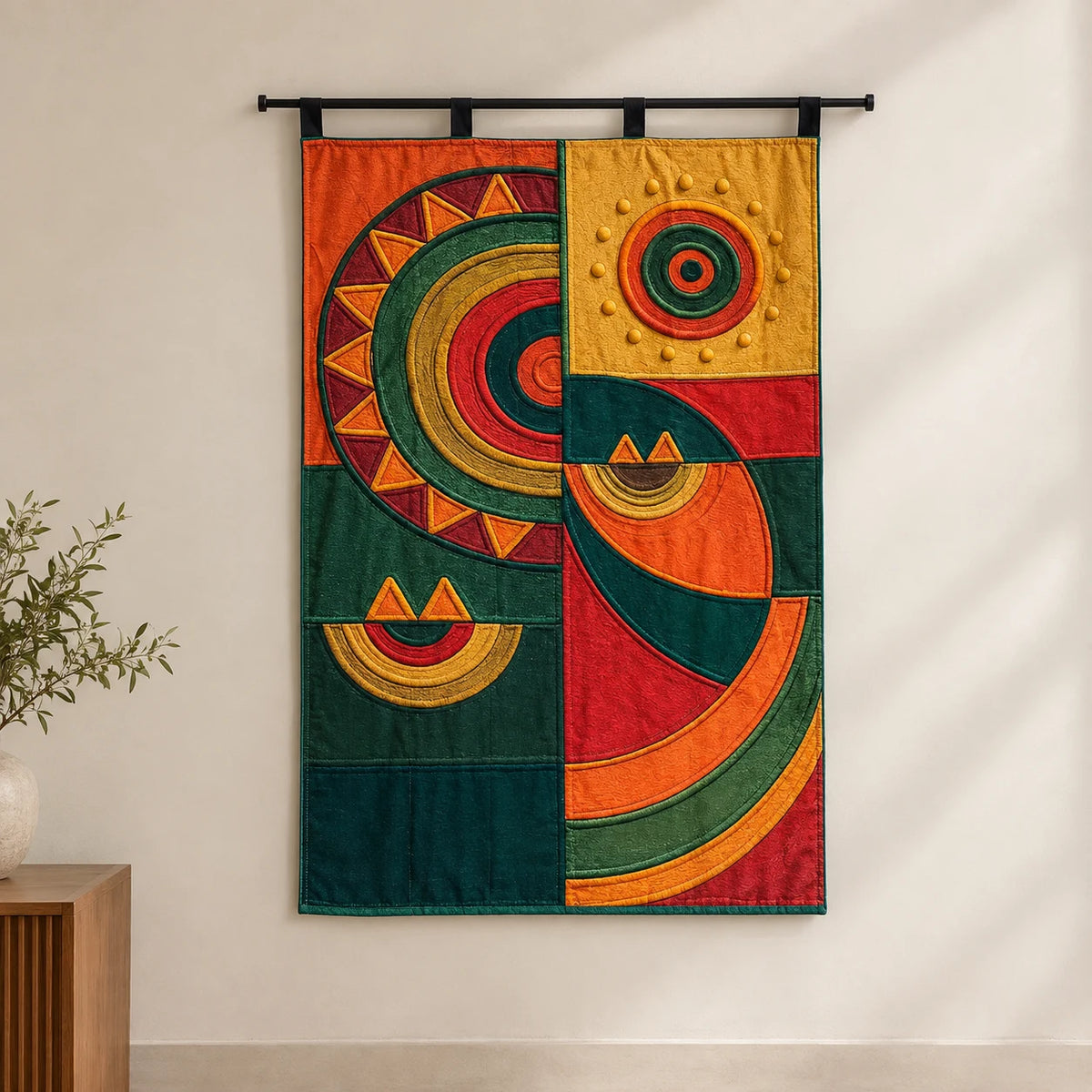 Terra Rhythm Wall Tapestry B-Pair
