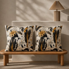 Midnight Botanicals Cushion Cover Pack Of 2