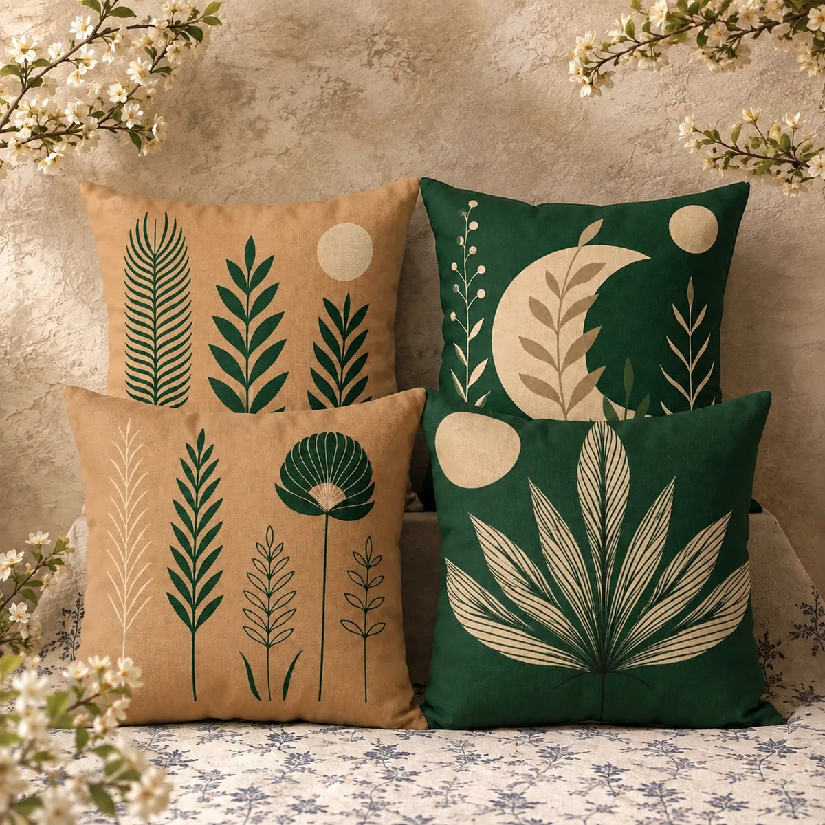 Solvane Cushion Cover Pack Of 4