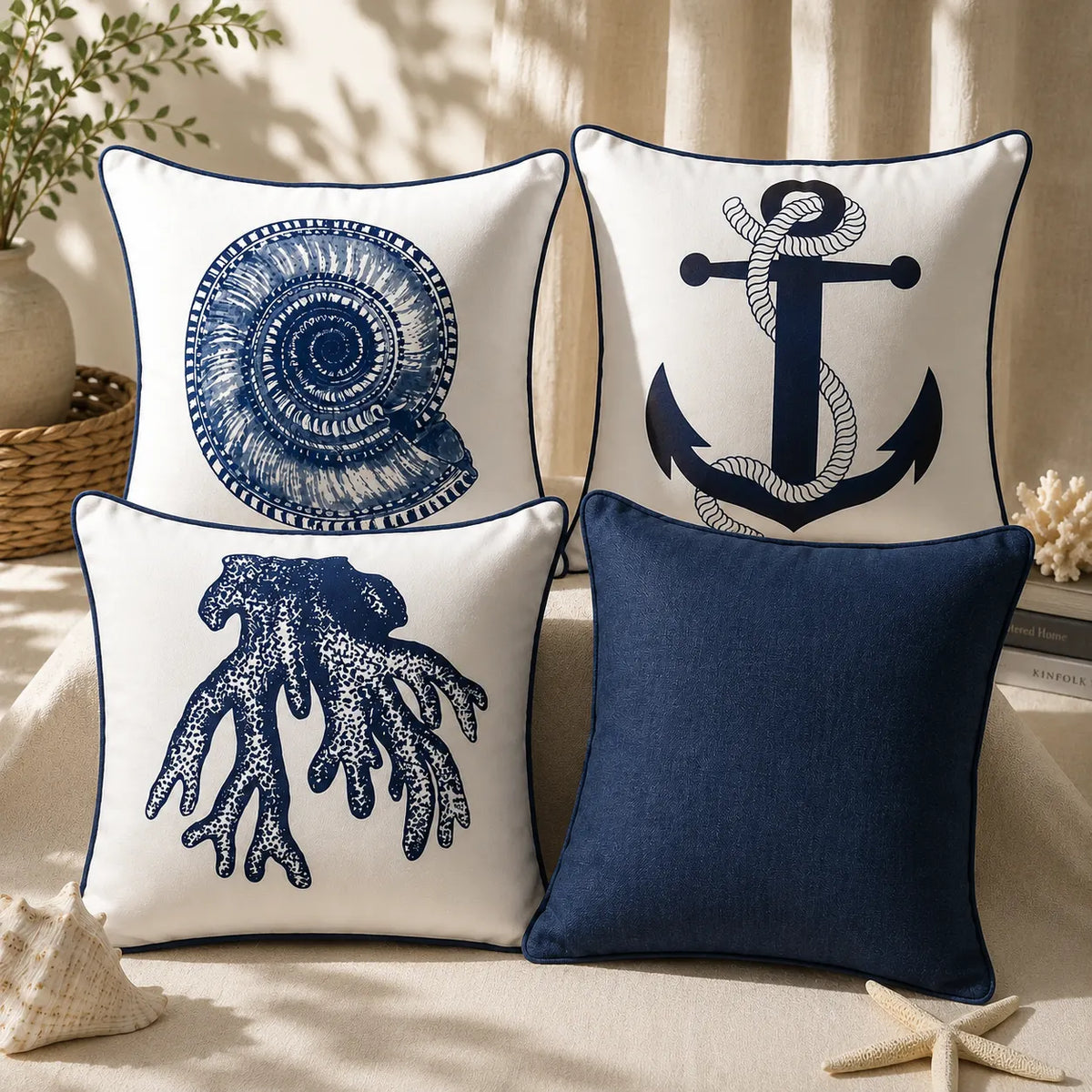 Rogue Seas Cushion Cover Pack Of 4