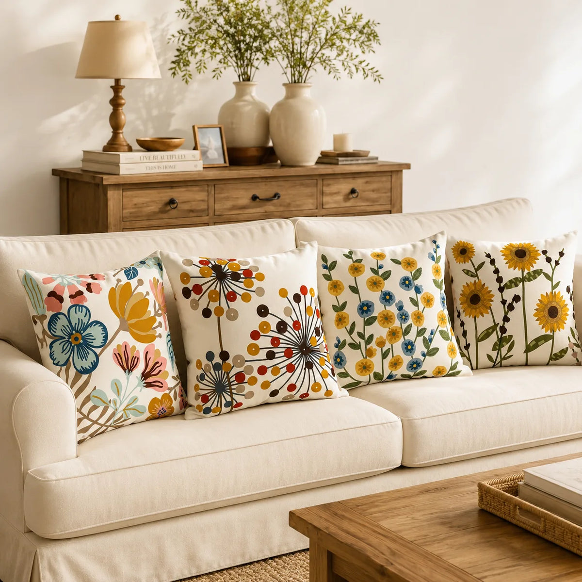 Elaris Cushion Cover Pack Of 4