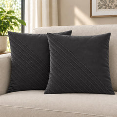 Velora Velvet Cushion Cover Pack Of 2
