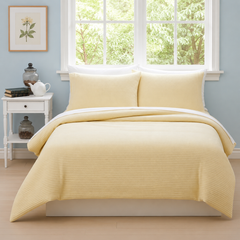 Waffle Thermal Blanket With Pillow