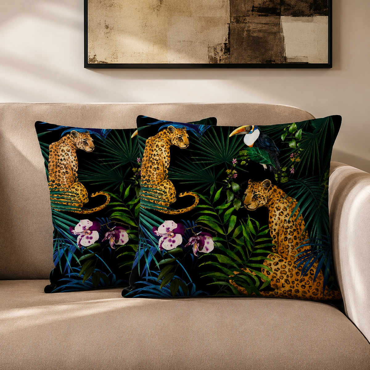 Savanna Safari Cushions Cover Pack of 2