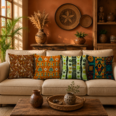 Ethereal Africa Cushion Covers pack of 4