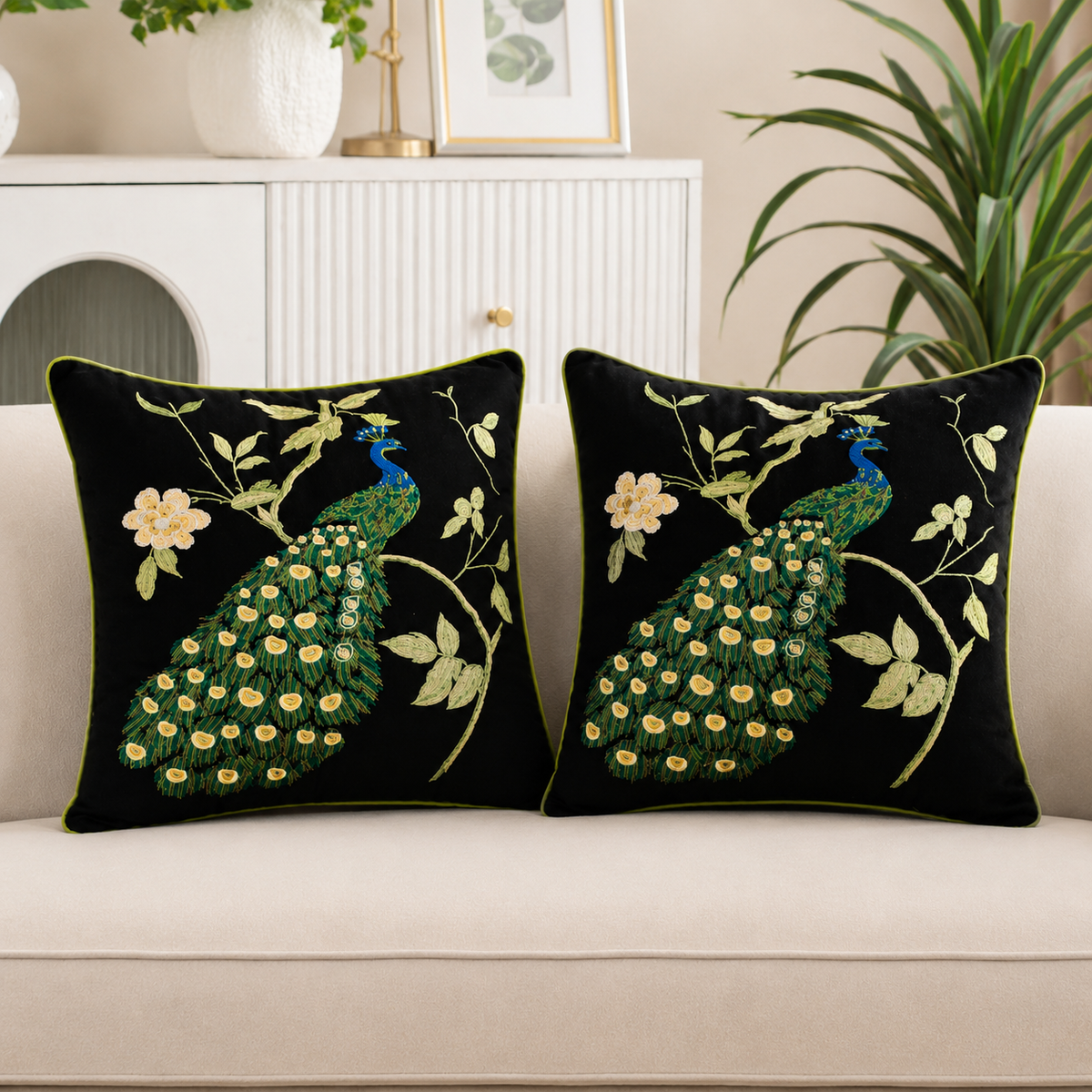 Peaco Vibra Cushions Cover Pack of 2