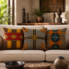 African Soulscape Cushion Case Pack of 3