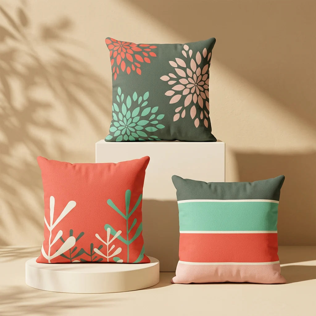 Exclusive Cushion Cover Pack Of 3
placed on beige surafce