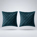 Executive Velvet Cushion Covers Pack of 2 flaoting a light grey surface