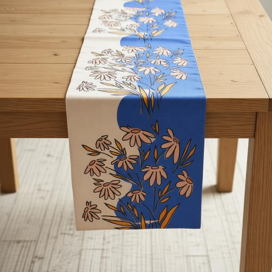 FloraLeaf Charm Table Runner