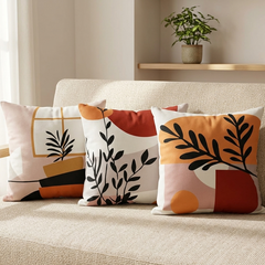 Warm Totem Cushion Covers B- Pair  Pack of 3