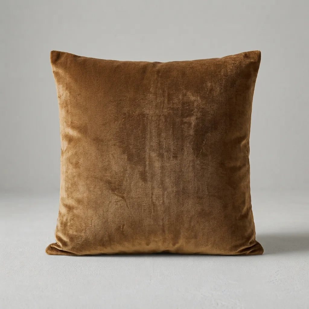 Velvet Cushion Cover With Filled Insert
