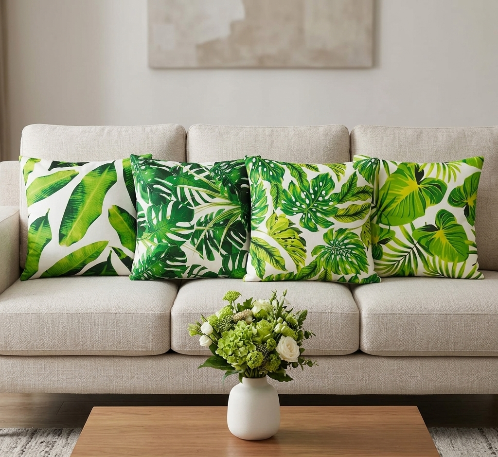 Verdant Canopy Cushion Cover Pack of 4