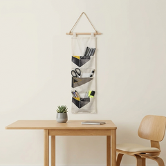Pastel Geometric Hanging  Wall Organizer